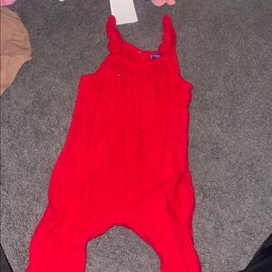 Red Kids Jumpsuit